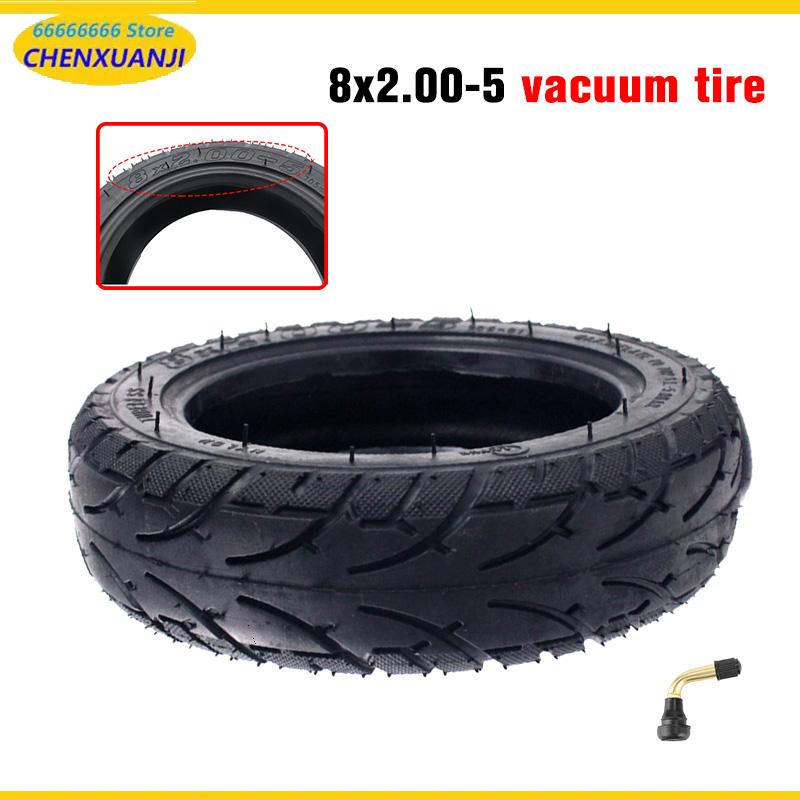 Scooter Tire - Pneu tubeless 8x2.00-5, pneu sous vide