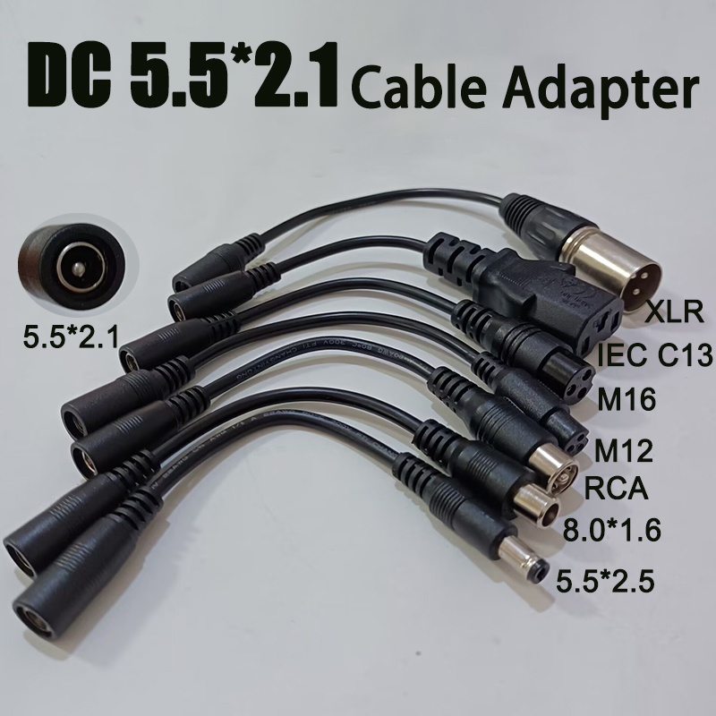 Electric Scooter Charger - Adaptateur de câble connecteur DC 5.5X2.1
