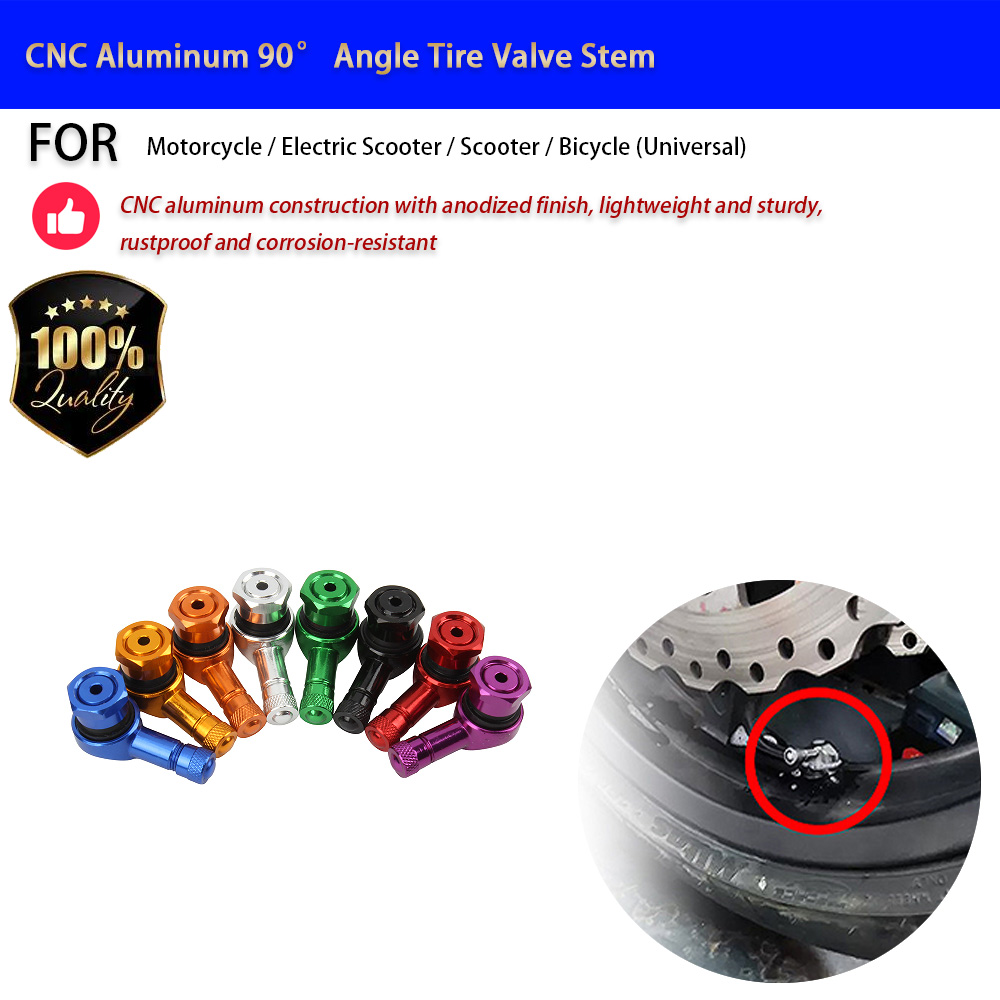 Scooter Tire - Pour moto scooter CNC aluminium 90