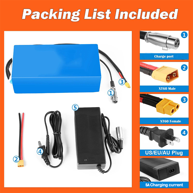 Batterie de vélo électrique 48 - 60V 30Ah 21700 Battery Pack avis et prix