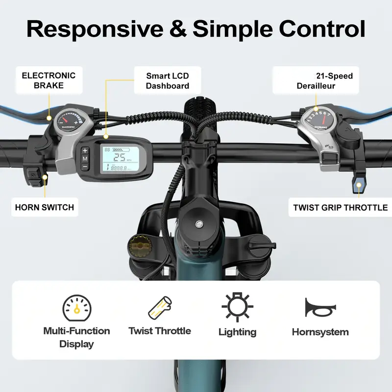 Vélo électrique de montagne 26 - Electric Scooter Adults avis et prix